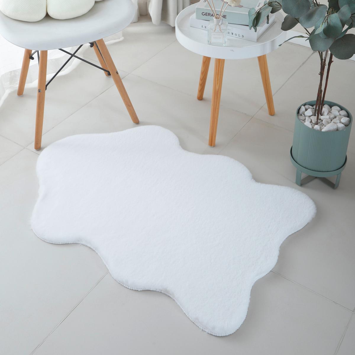 Kinderteppich Caty 60 X 90 5308 White - Weiß, Basics, Textil (60/90cm) - Ben'n'jen