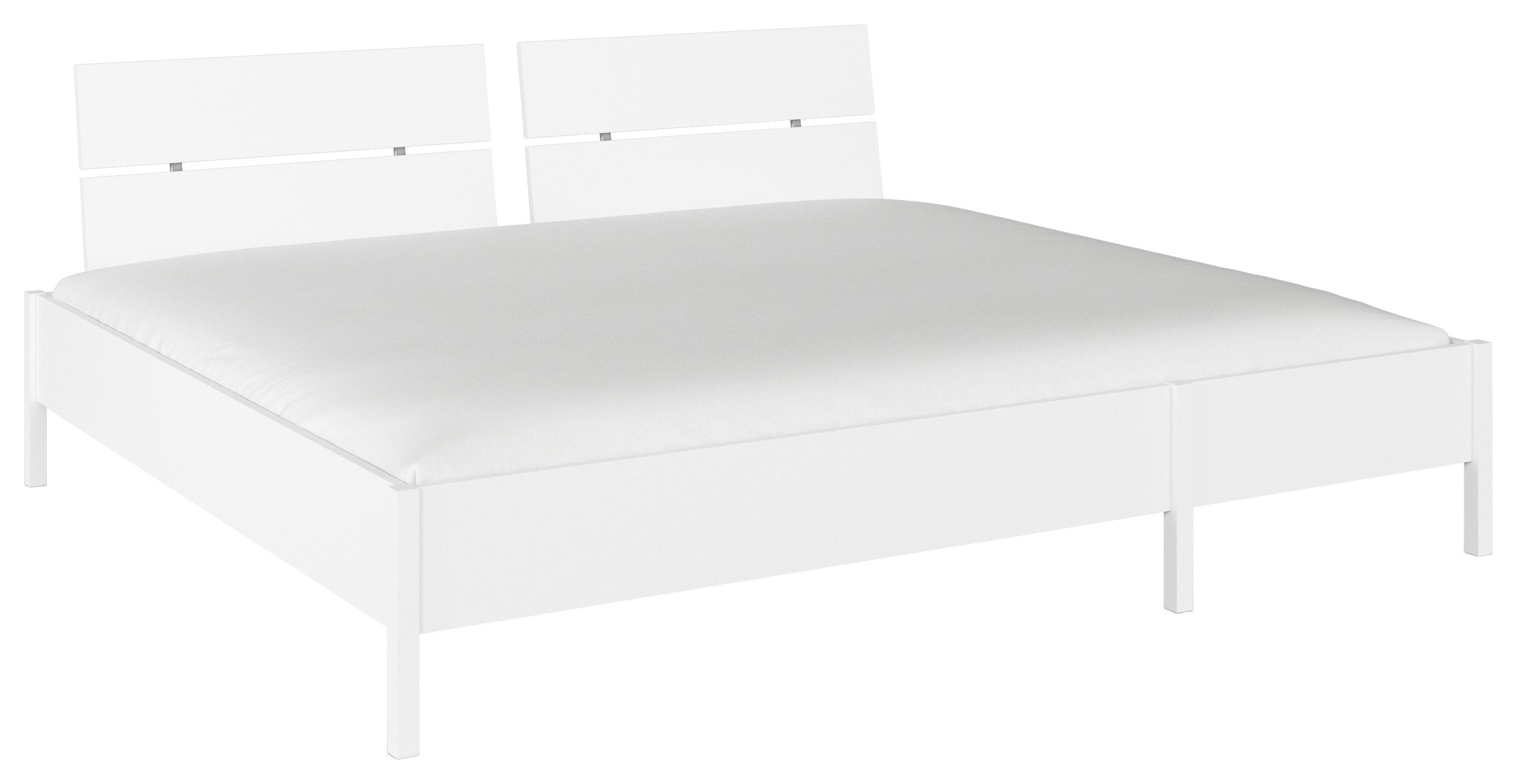Bett Mare Weiß 240x200 cm - Weiß, MODERN, Holzwerkstoff (240/200cm) - Rauch Möbel
