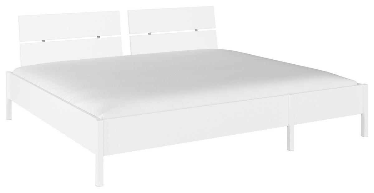 Familienbett Mare Weiß 240x200 Cm - Weiß, MODERN, Holzwerkstoff (240/200cm) - Rauch Möbel