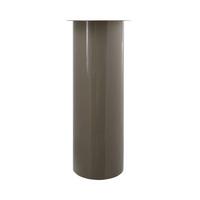 Kerzenständer Art Deco Eisen Taupe/goldfarben Für Boden - Taupe/Goldfarben, Trend, Metall (20/40/20cm) - Kayoom