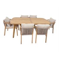 ZAHRADNÍ SESTAVA SIMBA - barvy akácie, Natur, dřevo - Mömax