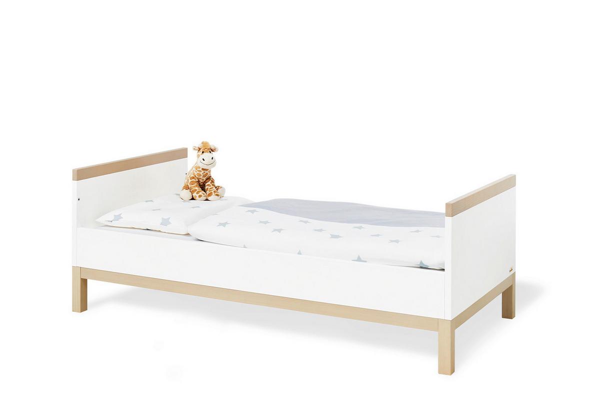 Gitterbett 110061 Light - Ahornfarben/Weiß, Design, Holz/Holzwerkstoff (140/70cm) - Pinolino