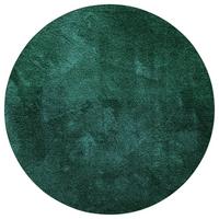Hochflorteppich Rund Grün Hilaria Ø 80 cm - Grün, ROMANTIK / LANDHAUS, Textil (80cm) - James Wood