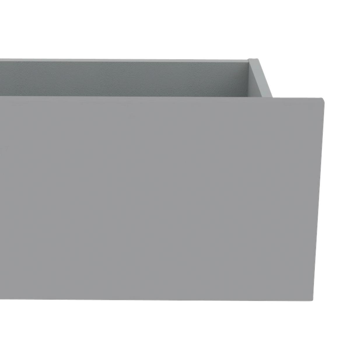 Fiók Unit-Elements - világosszürke, Modern, faalapú anyag (90,9/21,9/36,6cm) - Ondega