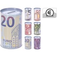 Persely Euro - fém (8/12cm)