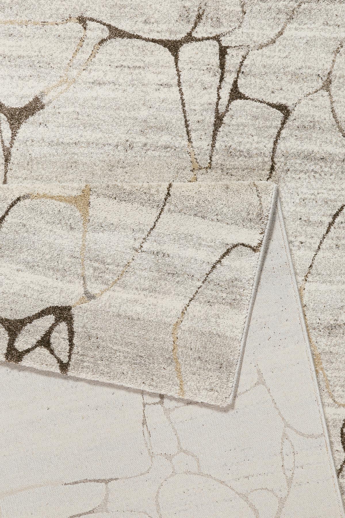 Webteppich Solo Fields Taupe/beige 200x290 Cm - Taupe/Beige, Design, Textil (200/290cm) - WECON HOME