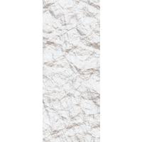 Vliestapete Crumpled Panel - Weiß, Basics (100/250cm) - Komar