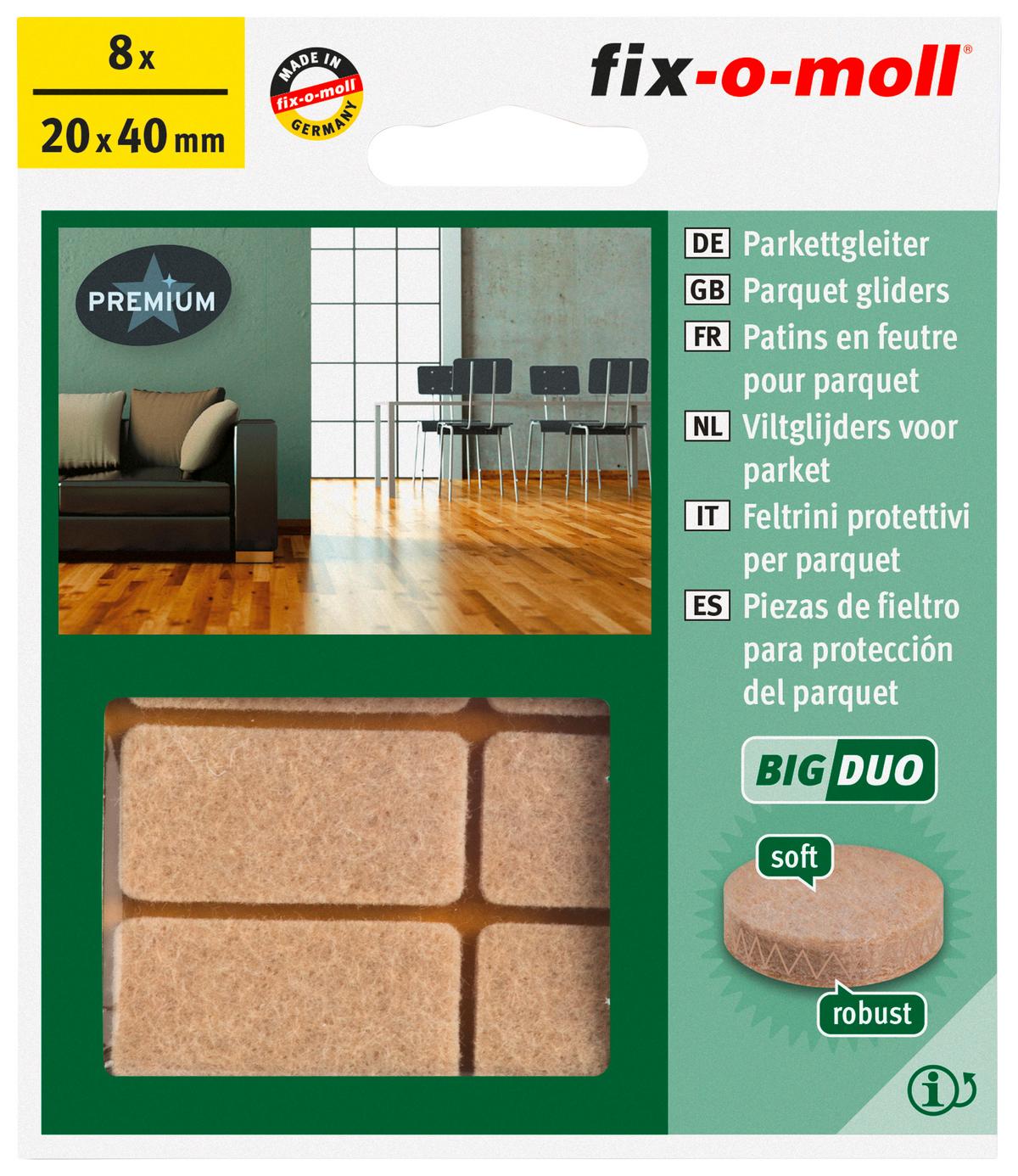 Filckorong 20x40 Mm - natúr, műanyag (2/4cm) - Suki