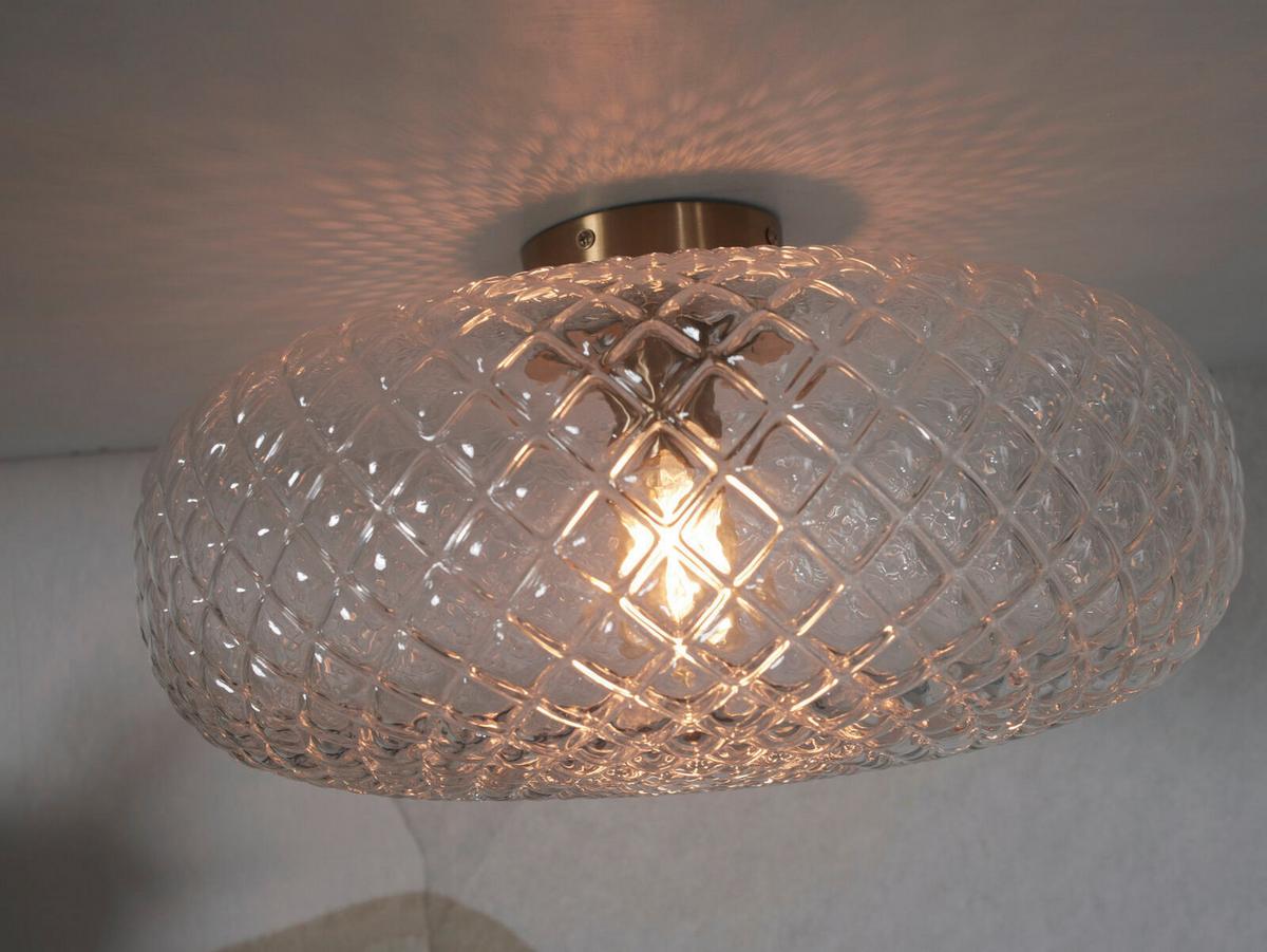 Deckenleuchte Venice - Transparent, Trend, Glas (44/24cm) - It's about Romi