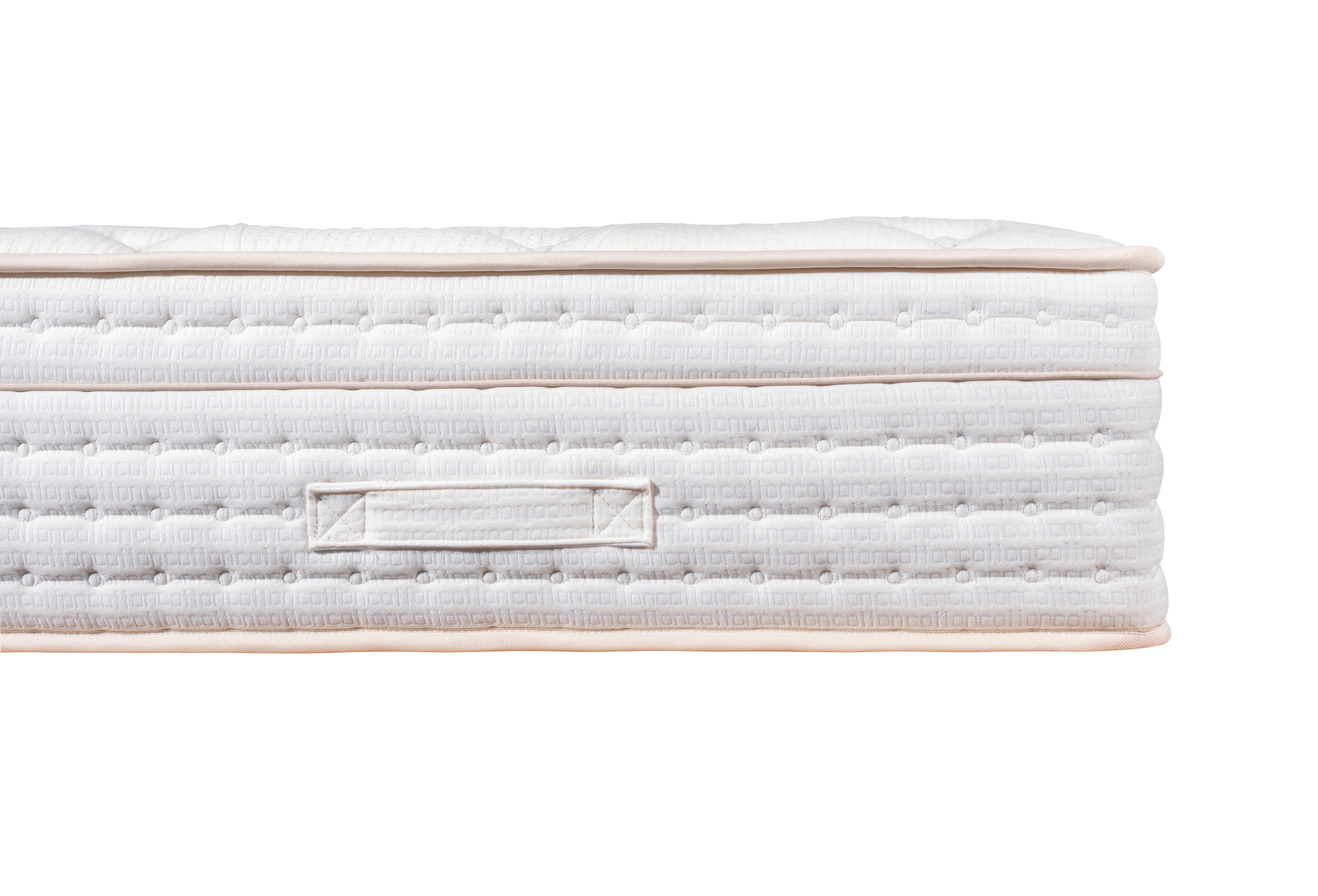 Taschenfederkernmatratze Nature Dreams 90x200 H3 H:32cm - Weiß, Basics, Textil (90/200cm) - Livetastic