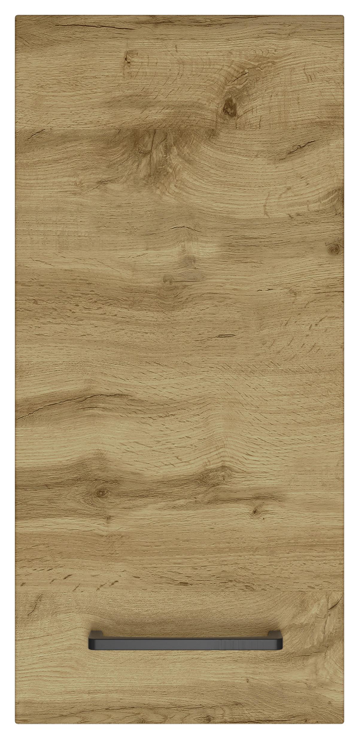 Hängeschrank Manchester B: 30 Cm Eiche Wotan Dekor - Eichefarben, MODERN, Holzwerkstoff (30/64/20cm) - Held