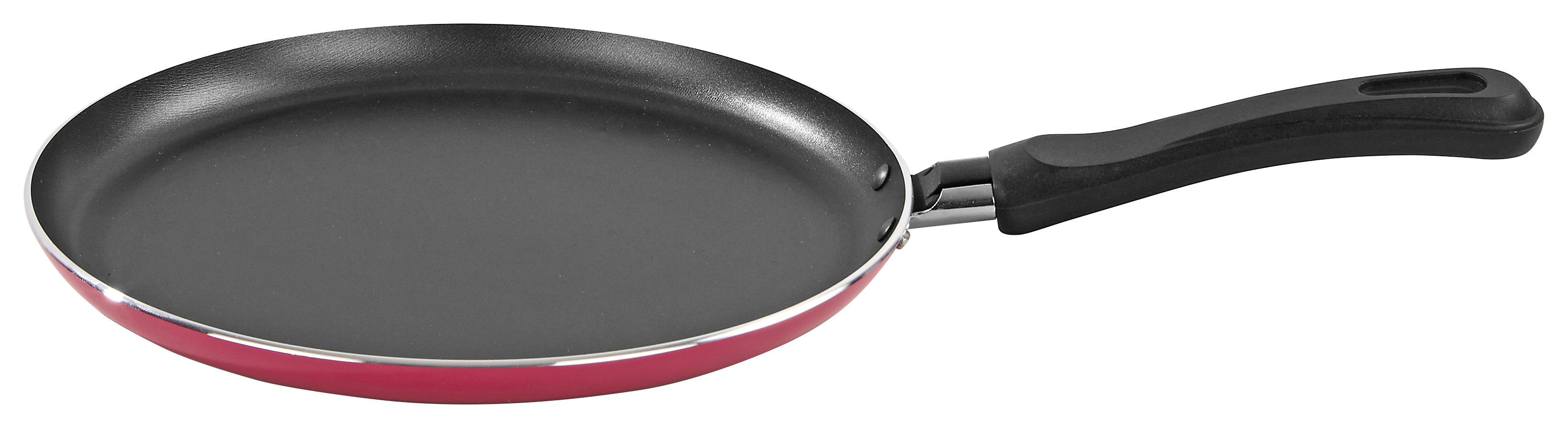 Palacsintasütő Gepa - világoskék/piros, Konventionell, műanyag/fém (25cm) - Luca Bessoni
