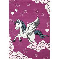 Kinderteppich Diamond Kids - Beere, KONVENTIONELL, Textil (160/230cm)