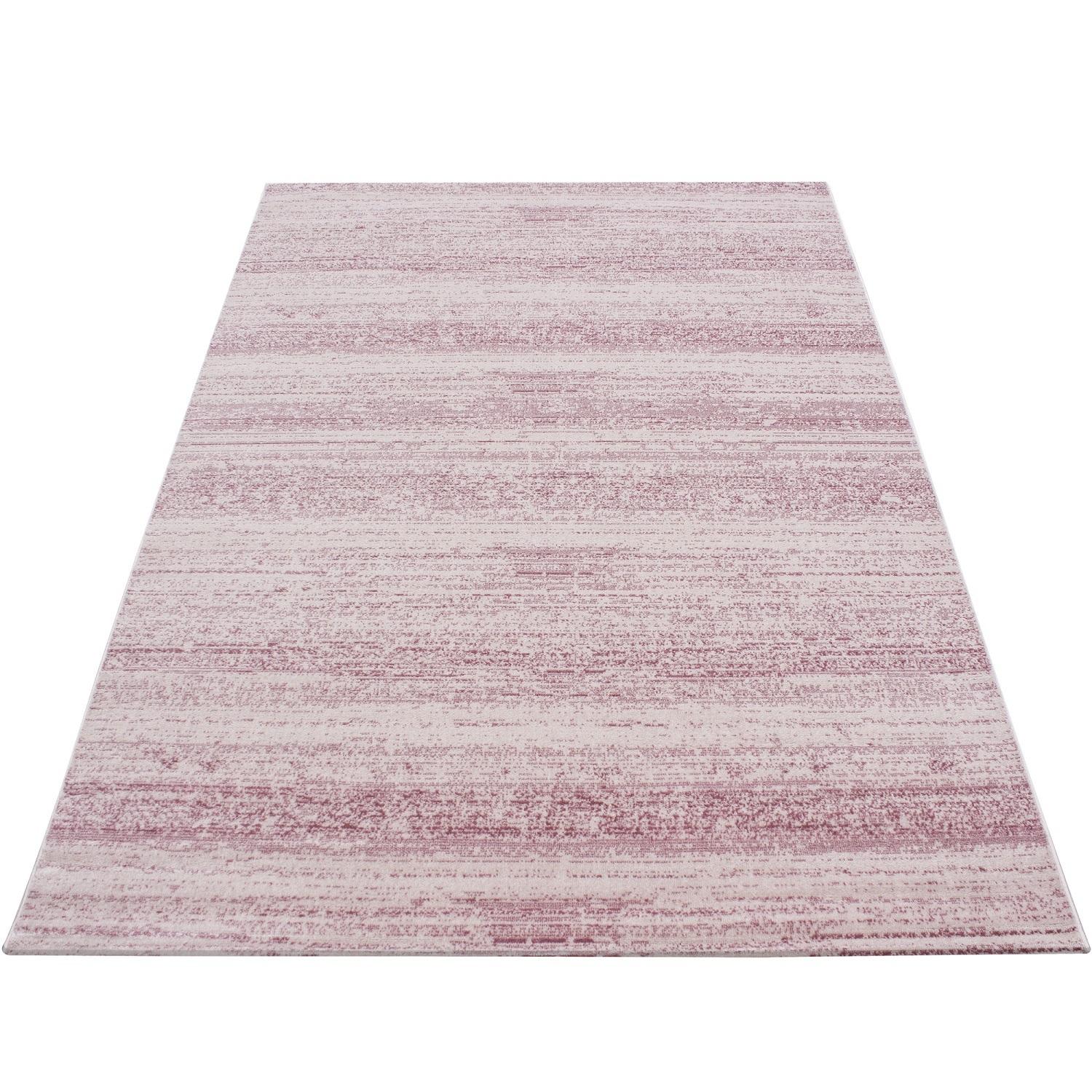 Webteppich Pink meliert