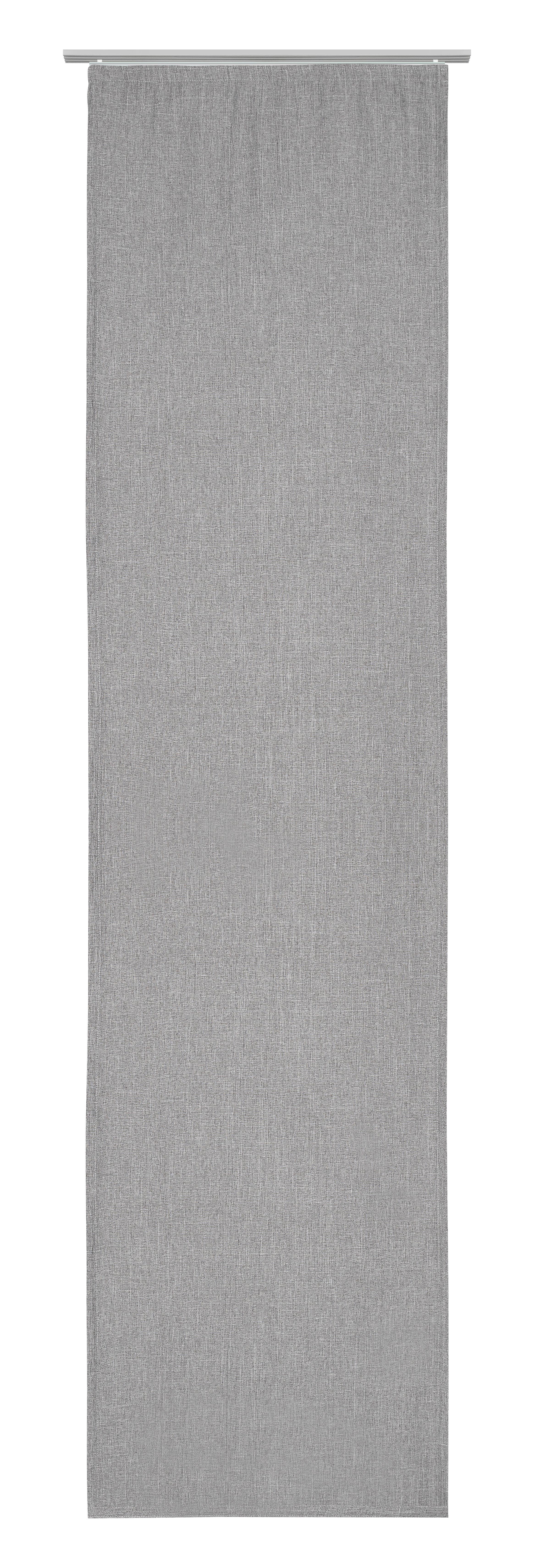 PANELOVÝ ZÁVES LEON - sivá, Konventionell, textil (60/245cm) - Modern Living