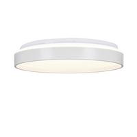 LED-DECKENLEUCHTE 13-11282 TEXAS - Weiß, KONVENTIONELL, Kunststoff/Metall (34/34/6cm)