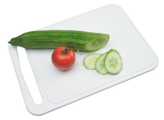 Vágódeszka Fehér - fehér, konvencionális, műanyag (35/0.8/25cm) Vágódeszka Fehér - fehér, konvencionális, műanyag (35/0.8/25cm)