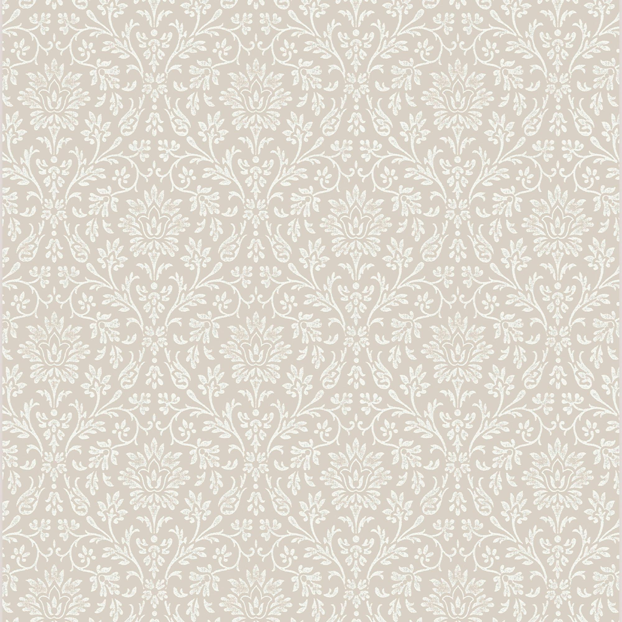 Vliestapete Annecy Dove - Grau, Basics, Papier/Kunststoff (52/1000cm)