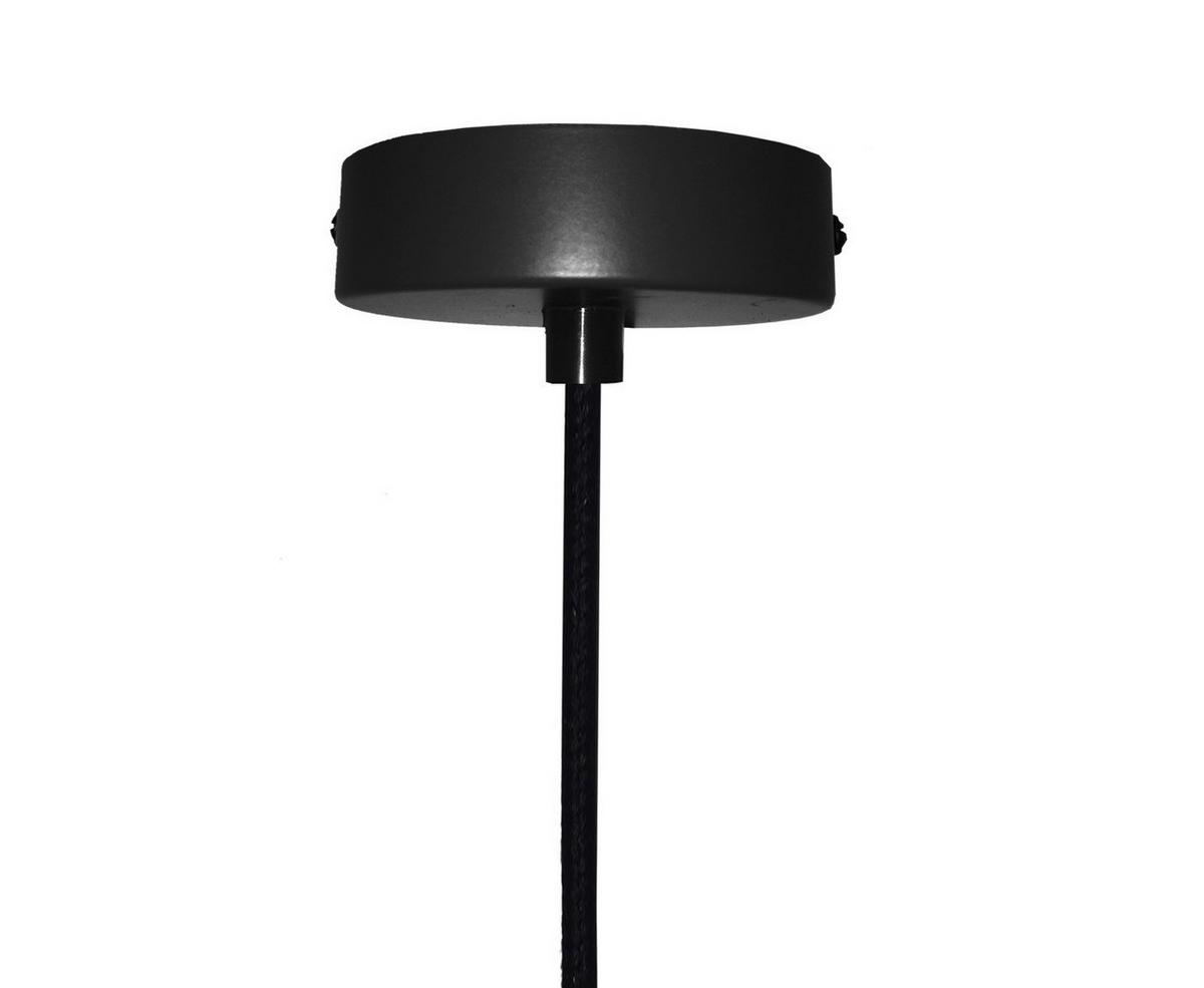 Pendelleuchte 50101276 Exeter - Schwarz, Design, Glas/Metall (24/24/90cm)