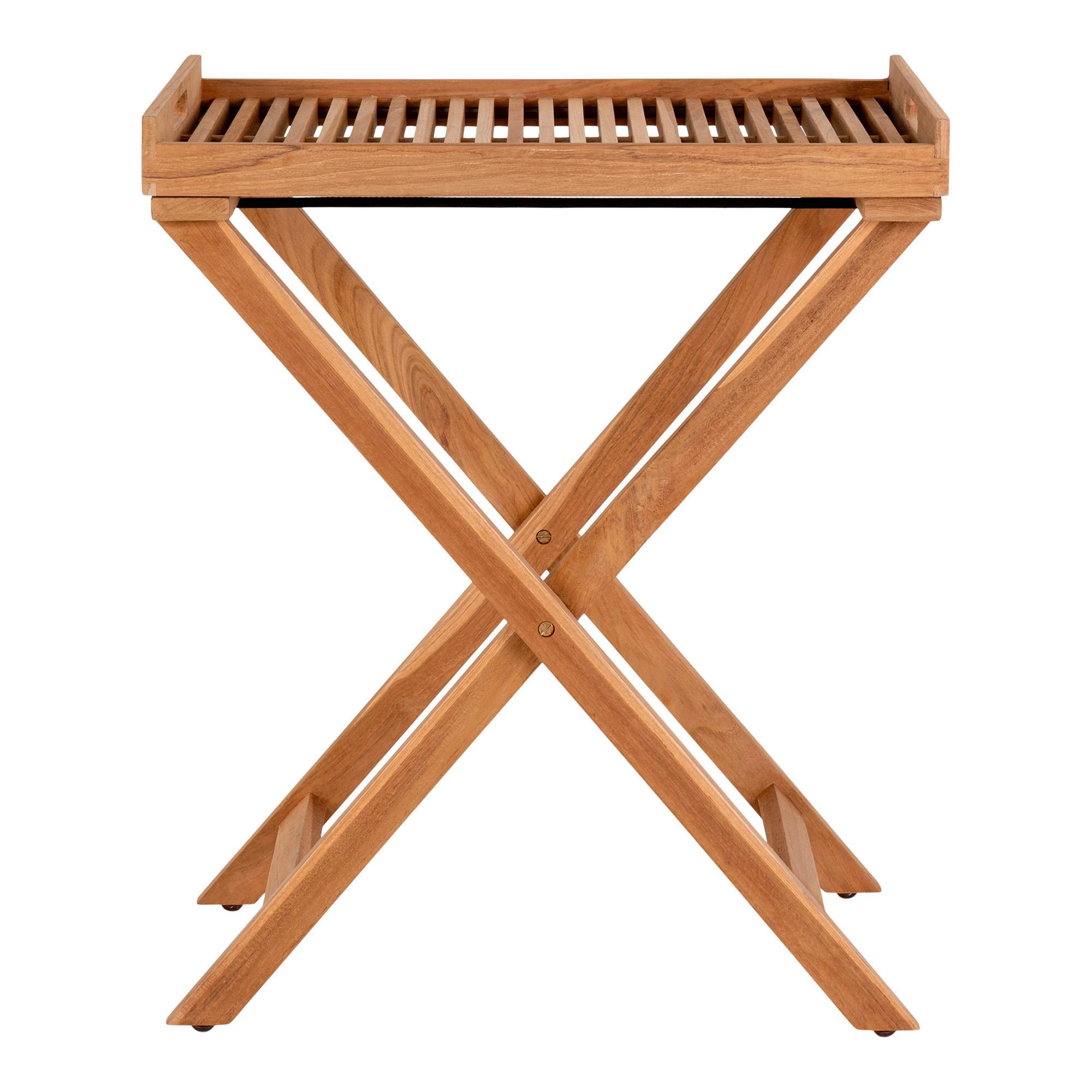 Klapptisch Ronda Braun B: 60 Cm - Braun, MODERN, Holz (40/60/70cm) - MID.YOU