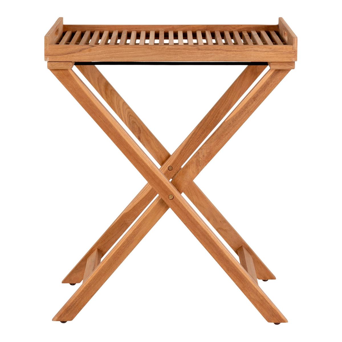 Klapptisch Ronda Braun B: 60 Cm - Braun, MODERN, Holz (40/60/70cm) - MID.YOU