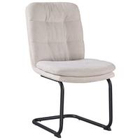 ŽIDLE NOVA - černá/béžová, Moderní, kov/textil (48/91/66cm) - Premium Living