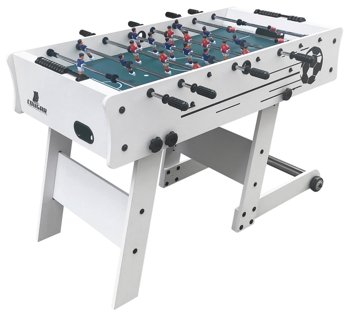 Tischfußball C040.103.11 - Weiß, KONVENTIONELL, Holz/Kunststoff (61/81/122cm) - Ambia Garden
