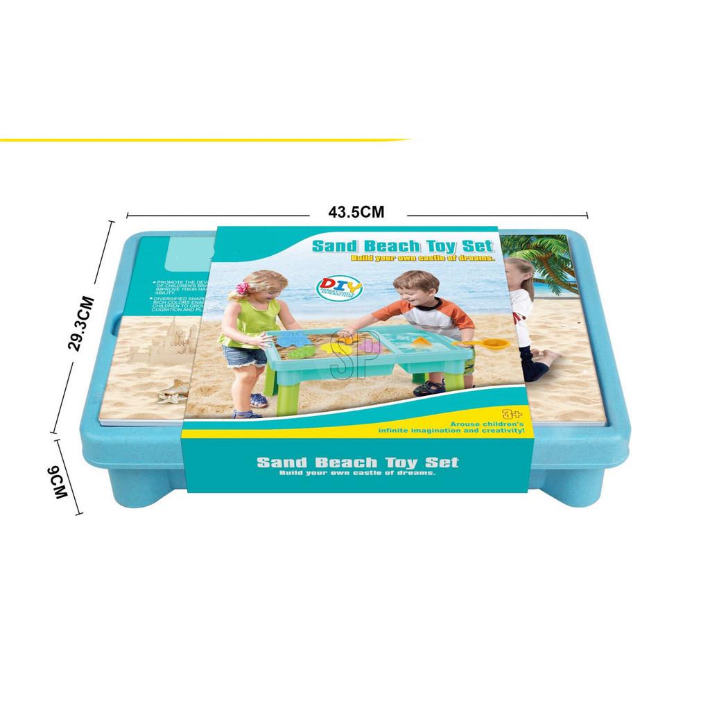 Strandspielset Strandspielzeug-Tisch