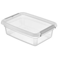 ÚLOŽNÝ BOX CHAOS - CA. 8,5L - priehľadné, Modern, plast (28/38/12,5cm) - Mömax