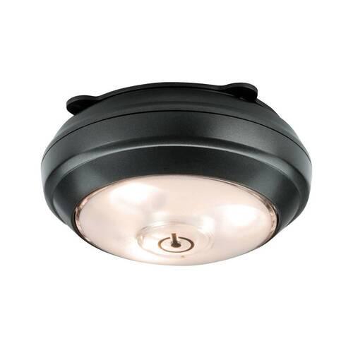LED-Deckenleuchte Ø 8,8 cm dimmbarer Spot - Anthrazit, Basics, Kunststoff (8,8cm) - Paulmann
