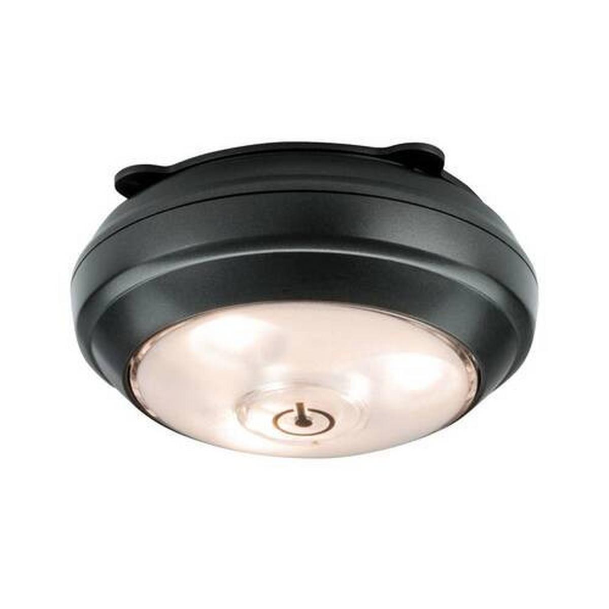 LED-Deckenleuchte Ø 8,8 cm dimmbarer Spot - Anthrazit, Basics, Kunststoff (8,8cm) - Paulmann
