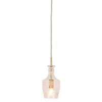 Hängeleuchte Brussels H: 21 cm 1-Flammig - Transparent, Design, Glas (17/21/35cm) - It's about Romi