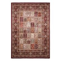 Orientalischer Webteppich Rot Naturfaser Alois 80x150 cm - Rot, Basics, Kunststoff (80/150cm) - James Wood