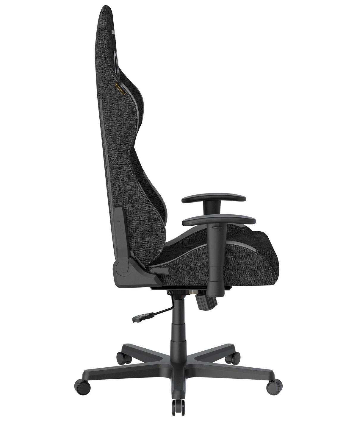 Gamingstuhl Formula Grau/Schwarz B: 70cm - Schwarz/Grau, KONVENTIONELL, Kunststoff/Textil (70/129/70cm) - Dxracer