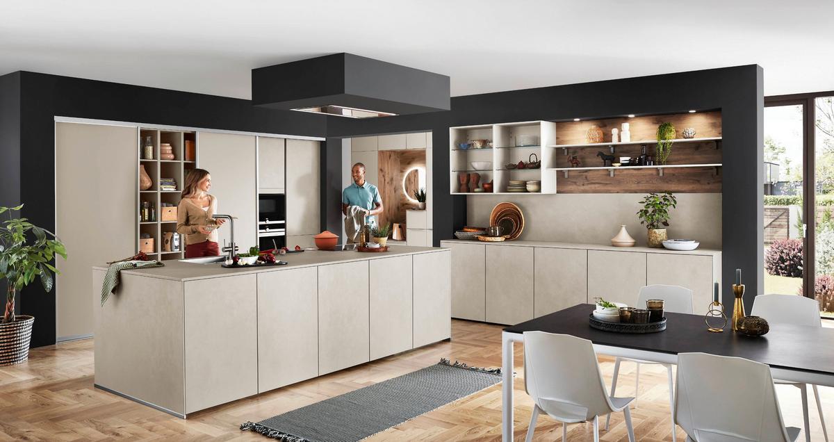 Einbauküche Riga Frei Planbar Modernes Design - MODERN, Holzwerkstoff - Vertico