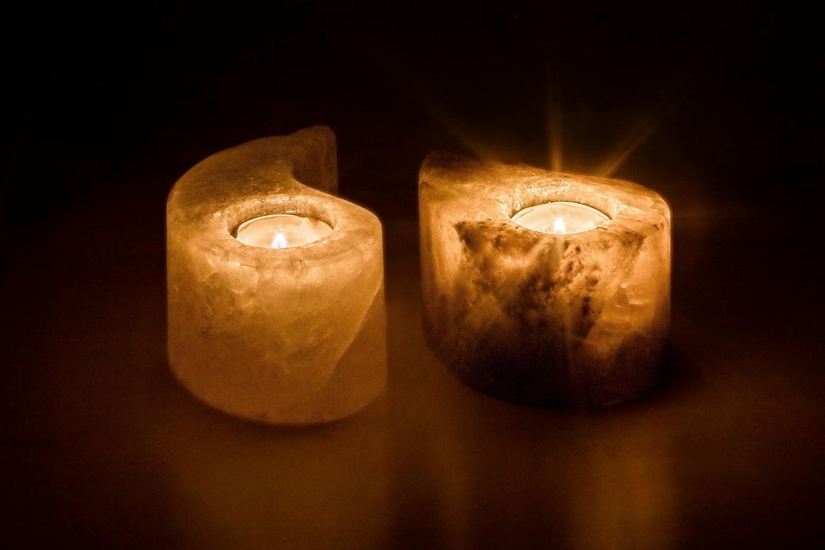 Sólámpa Soluna - fekete/fehér, Basics, kő (12cm)