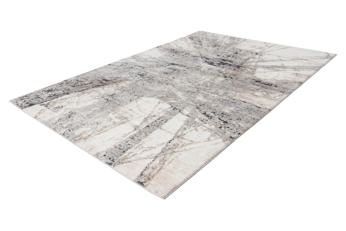 Webteppich My Bologna - Creme/Grau, LIFESTYLE, Textil (120/170cm) - Obsession