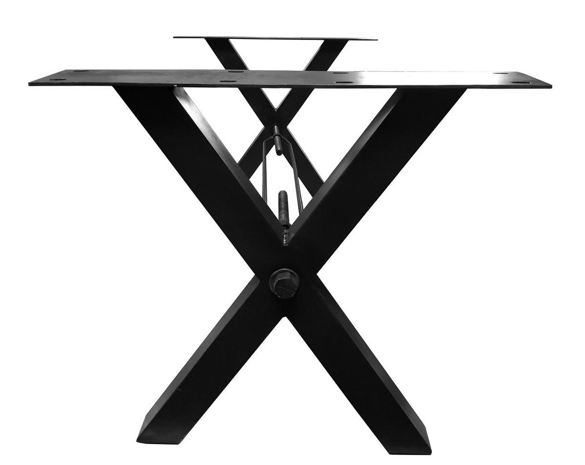 ESSTISCH Multicolor/Schwarz L: 160cm - Multicolor/Schwarz, MODERN, Holz/Metall (160/85/76,5cm) - MID.YOU