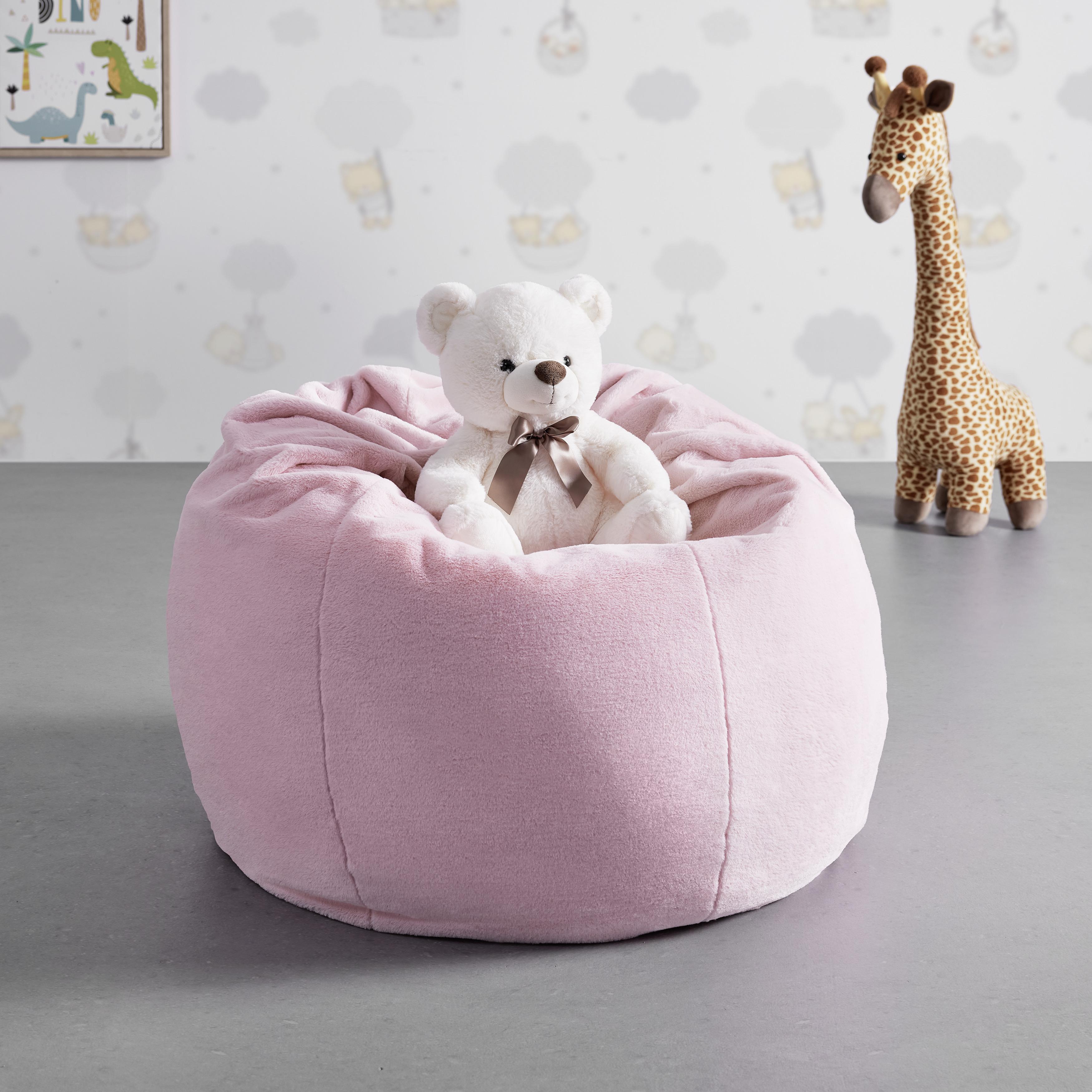 Sedací Vak Mario Ružová - pink/ružová, Moderný, textil (64/110cm) - Bessagi Kids