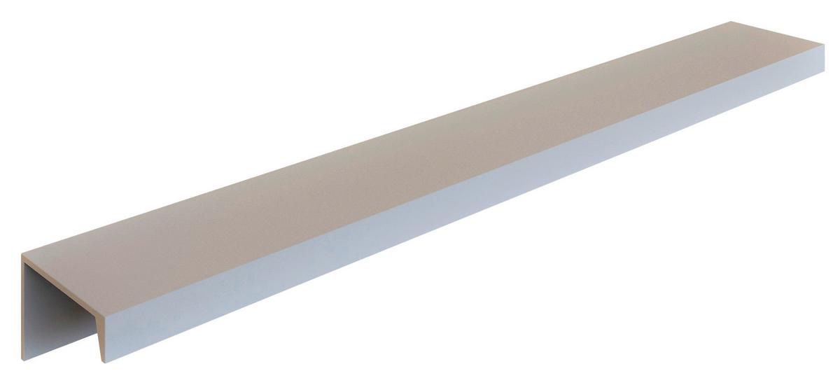 Küchenzeile Florenz mit Geräte B: 330 cm Grau/Eiche Dekor - Eiche Wotan/Grau, Design, Holzwerkstoff (330cm) - Held