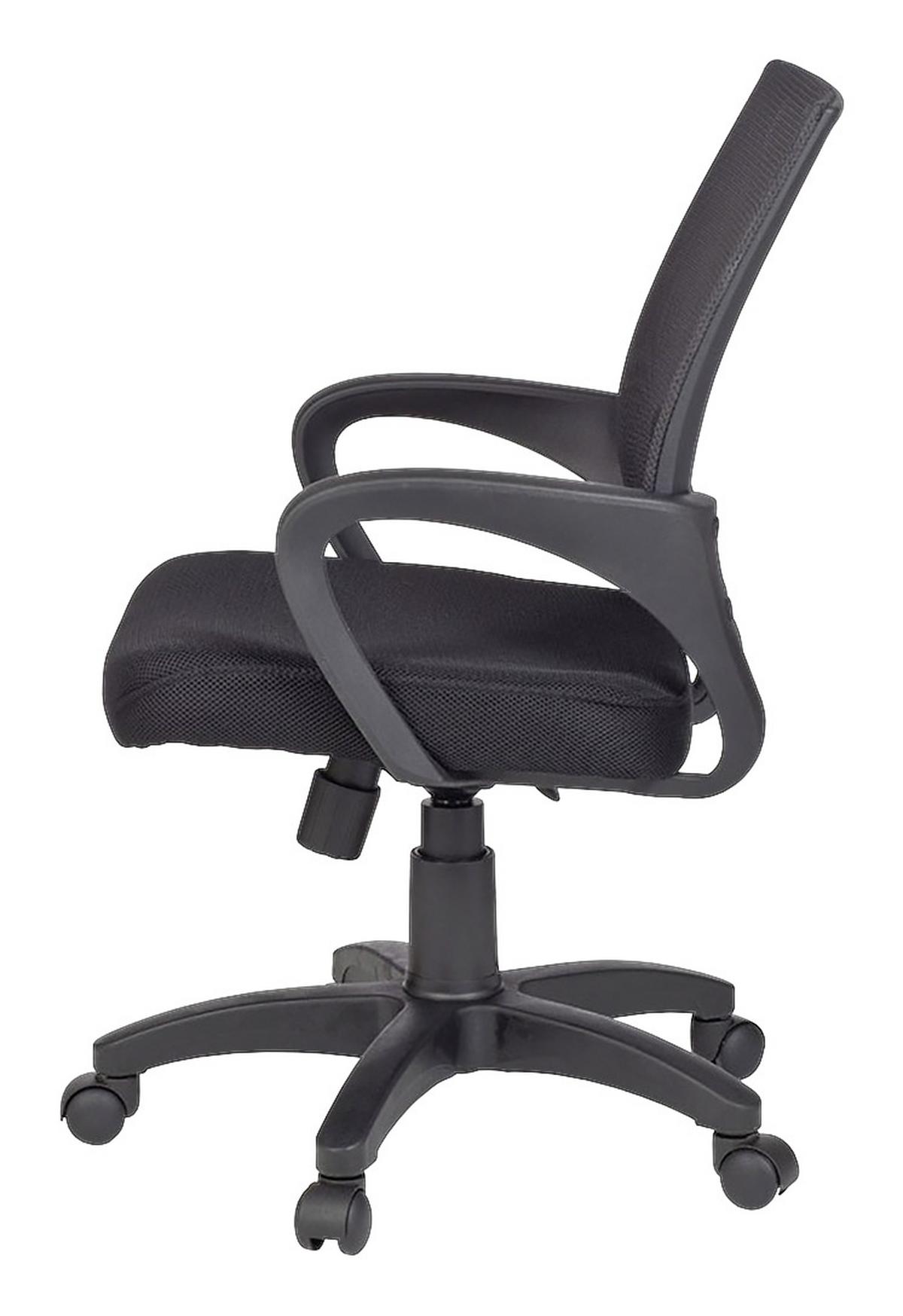 Otočná stolička pre dieťa Rivoli čierna - čierna, Konventionell, textil/plast (57/97/50cm) - MID.YOU