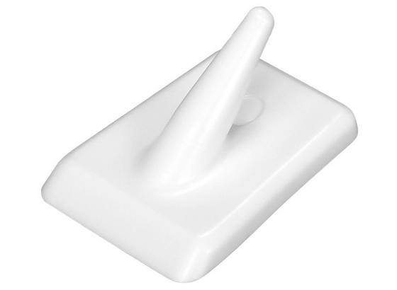 Klebehaken 4er Packung - Weiß, KONVENTIONELL, Kunststoff (3,5cm) - Homeware Klebehaken 4er Packung - Weiß, KONVENTIONELL, Kunststoff (3,5cm) - Homeware