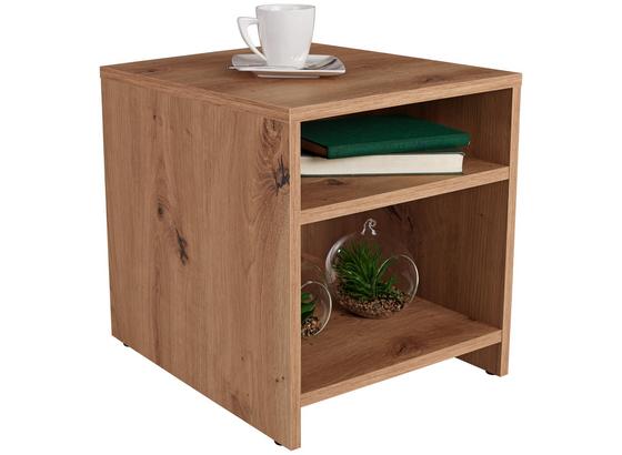 Odkladací Stolík Luca Lct01 - tmavohnedá, Moderný, kompozitné drevo (40/40/37cm) Odkladací Stolík Luca Lct01 - tmavohnedá, Moderný, kompozitné drevo (40/40/37cm)