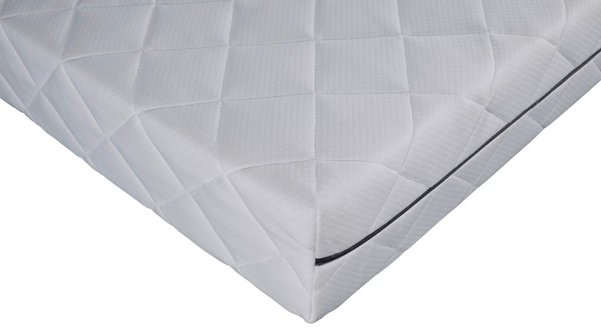 Taschenfederkernmatratze Essentia Weiß Lf: 90x200 Cm - Weiß, Basics, Textil (90/200cm) - MID.YOU