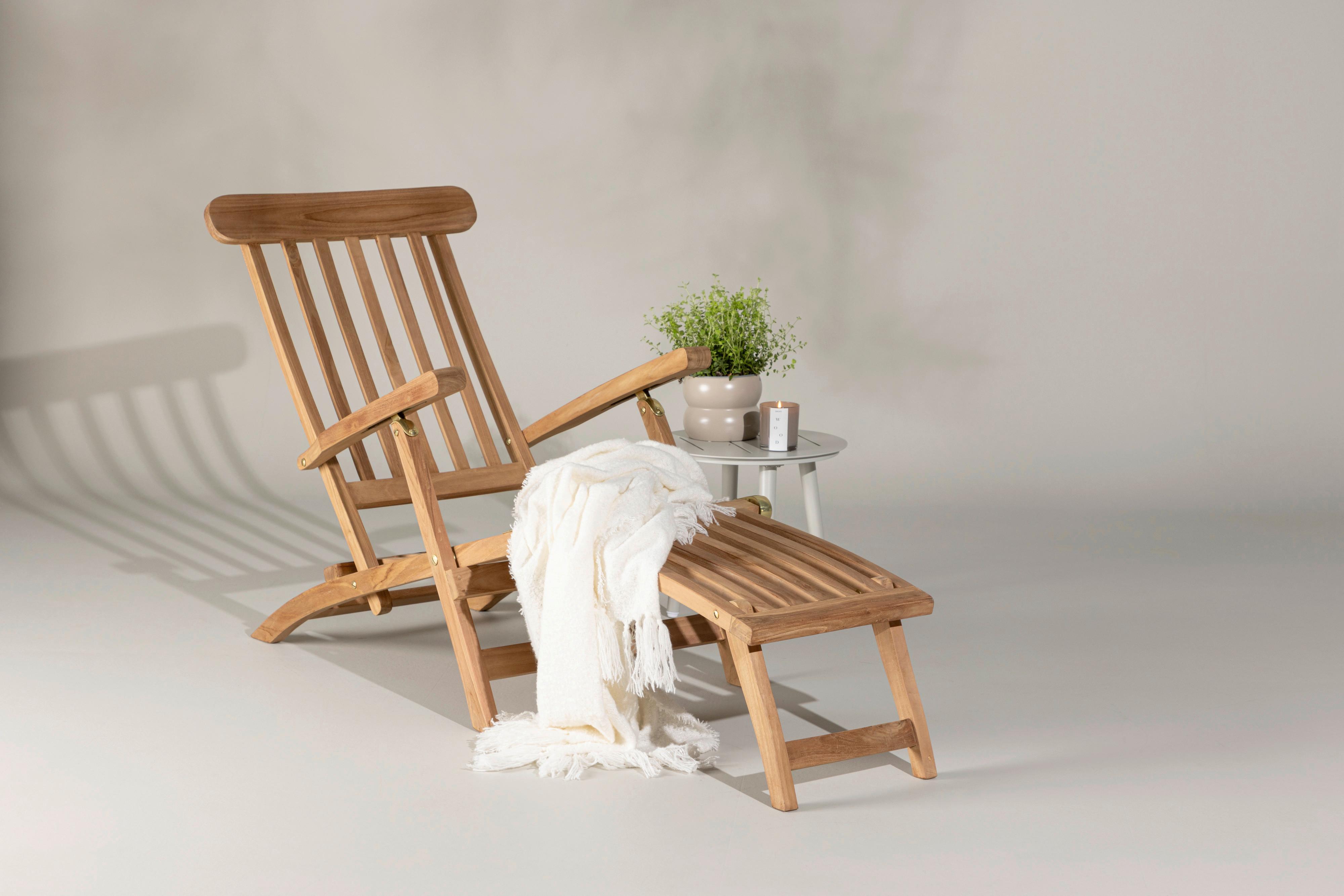 Sonnenliege Kenya Teakholz - KONVENTIONELL (60/95/150cm) - Gardenson