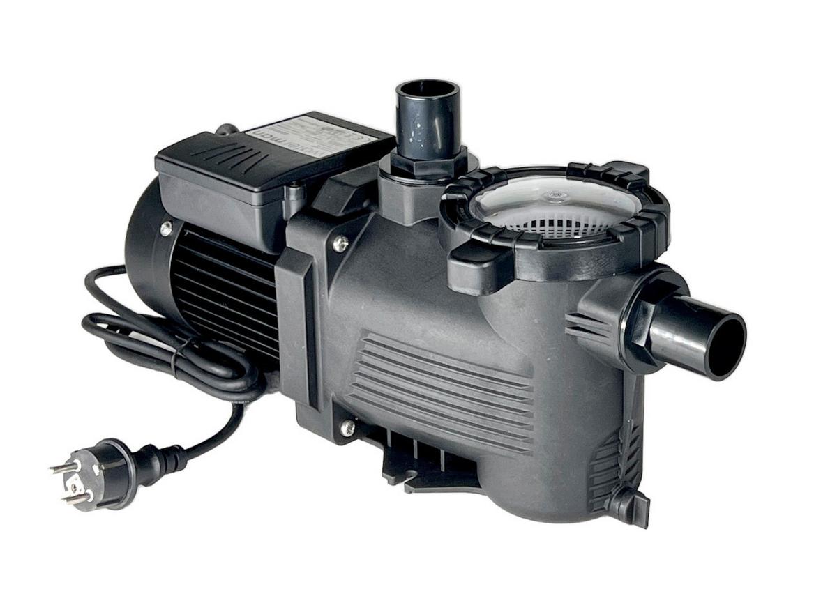 POOL-SET STAHLWANDPOOL WHITE-DESIGN - Weiß/Grau, Basics (610/360/132cm)