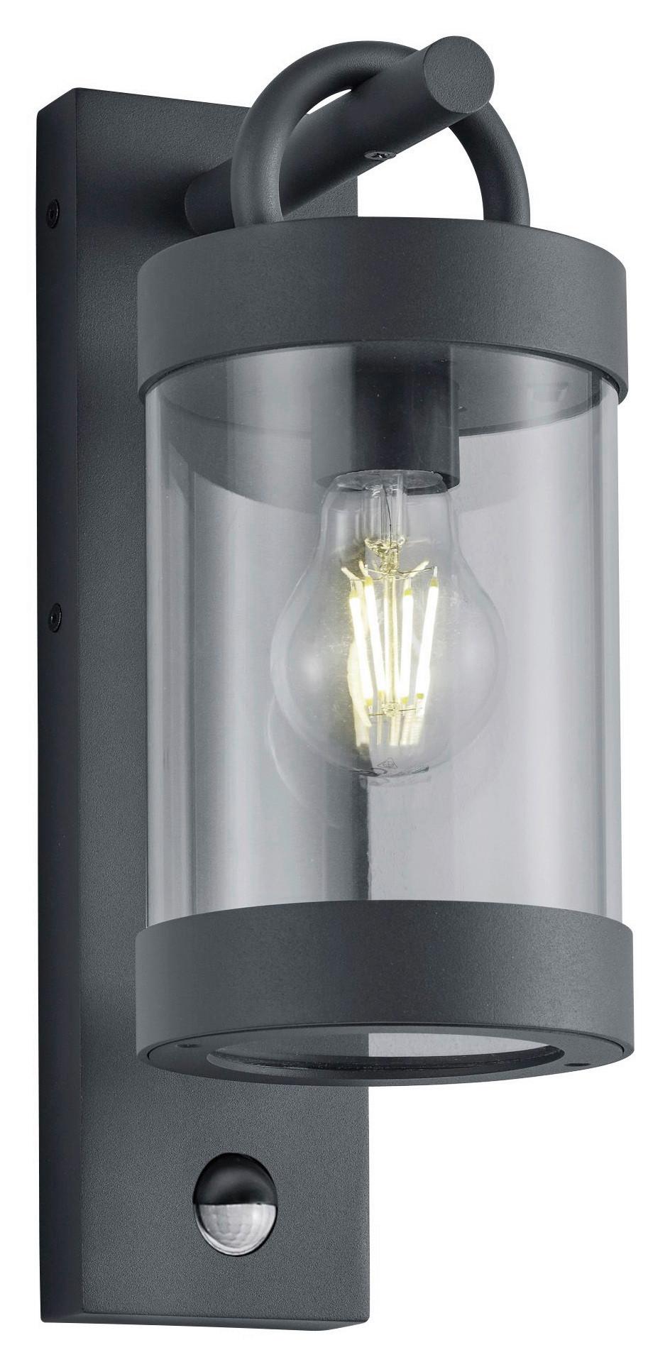 Außenwandleuchten Sambesi 28w Aluminium, Wandmontage - Anthrazit, Basics, Metall (12,5/33/18,6cm) - Trio Leuchten