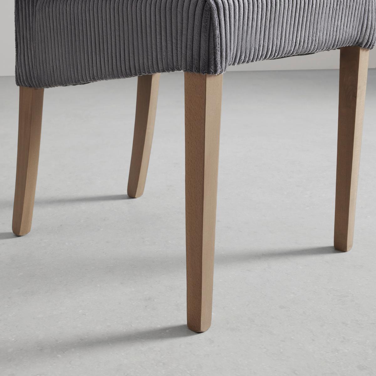 ŽIDLE ROKO - šedá/barvy dubu, Moderní, dřevo/textil (46/101/62cm) - Mömax