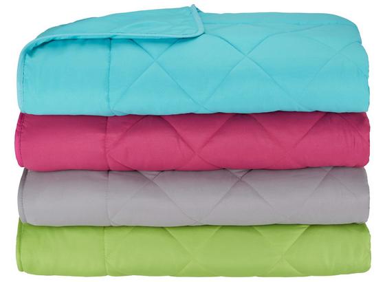 Přikrývka Nicole - šedá/magenta, Konvenční, textil - MÖMAX modern living Přikrývka Nicole - šedá/magenta, Konvenční, textil - MÖMAX modern living