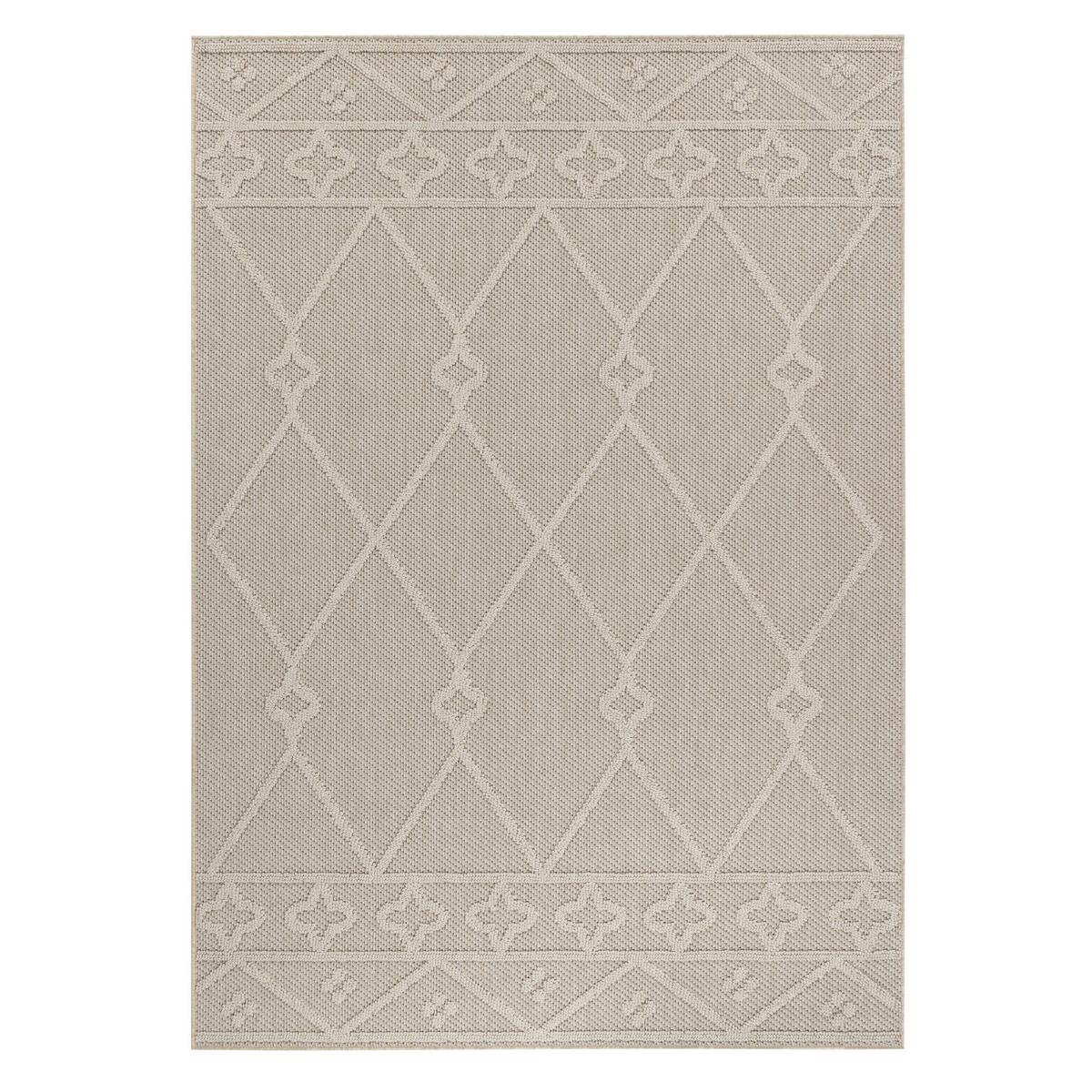 Outdoorteppich Patara - Beige, Design, Textil (160/230cm) - Novel